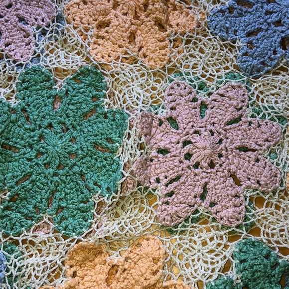 ASOS Multi colored hand crocheted sweater - Picture 3 of 4